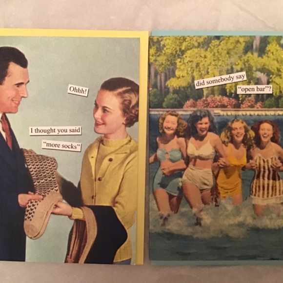 Set of Six Ann Taintor Greeting Cards - Picture 5 of 8
